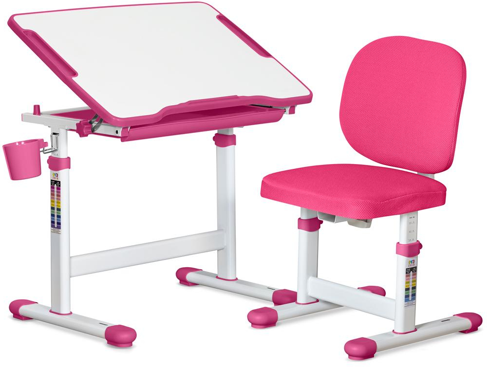 Комплект мебели школьный Evo-kids Evo-06 Plus PN